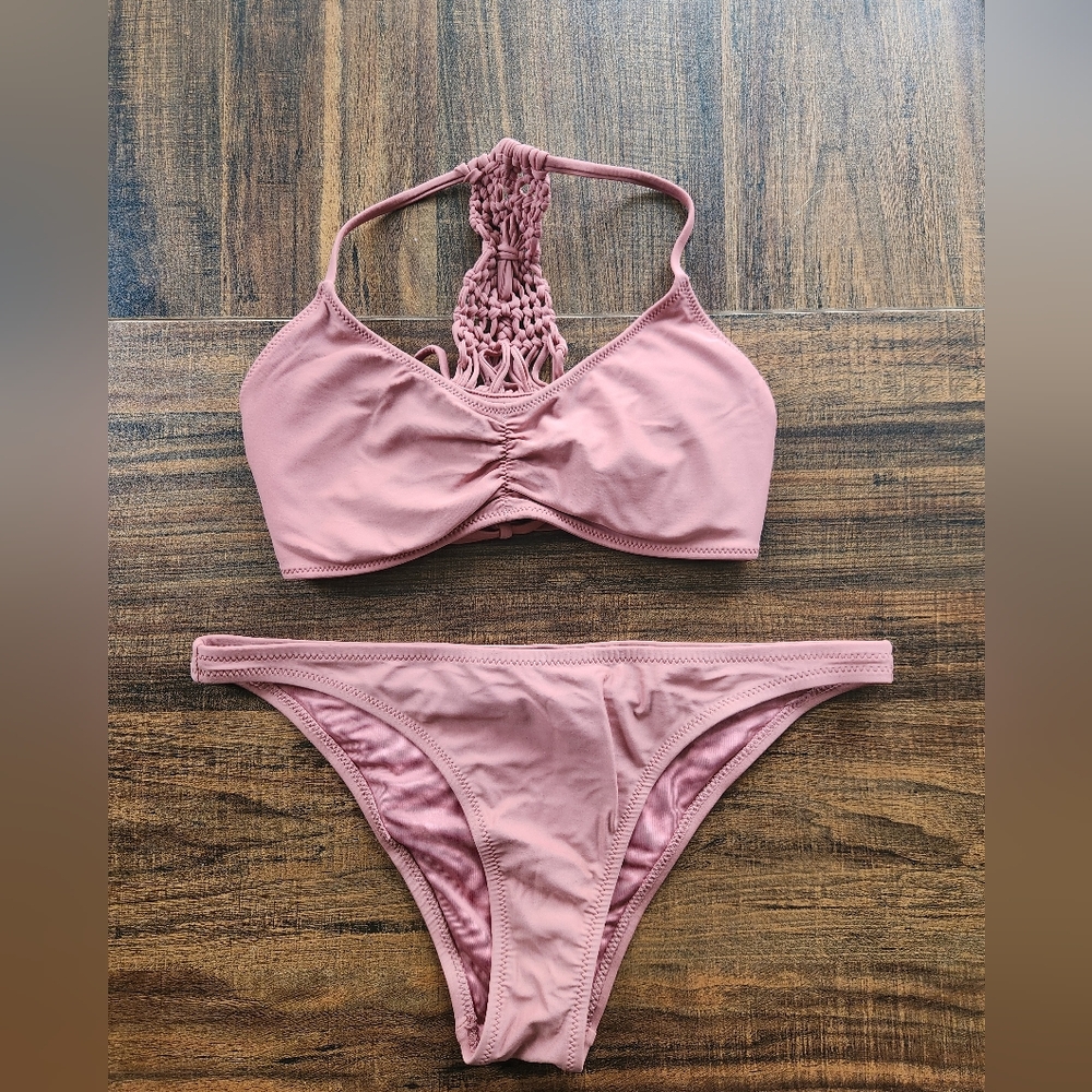 Aerie Macrame Bikini Set - Size Medium